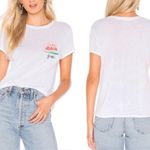 Free People We the Free Watermelon Fresh Embroidered Preppy Coastal Boho Top S Photo 1