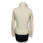 Gap Vintage  Wool Cashmere Cream Cable Knit Cardigan Button-Up‎ Sweater Womens M Photo 1