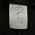 Kona Sol  Women’s Tie Waist Black Beach Cover Up Pants
Size XL Photo 7