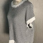 PRETTYGARDEN Black and White Knit Sweater Size XL Photo 2