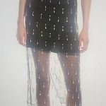 Cinq à Sept CINQ A SEPT CRYSTAL TEARDROP MARTA SKIRT SIZE 2 Photo 0