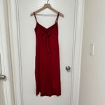Urban Outfitters  UO | NWT Maroon Arna Midi Slip Scoop Neck Dress Photo 3