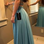 Tiffany Blue Prom Dress Photo 3