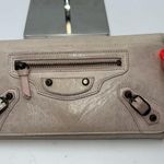 Balenciaga  Le City Long Wallet in Stone Photo 1