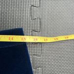 Misha NoNoo Mini Skirt Blue Velvet Size Medium Boho‎ Retro '60's Front Zipper Photo 7