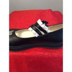 NWOT Berobello Maryjane Bow Lolita Hallow Heart Maid Shoes UK 39 US 8.5 Black Photo 1