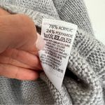 Missguided  Brushed Off The Shoulder Jumper Sweater in Gray Photo 5