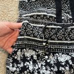 House of Harlow 1960 Ainsley Long Sleeve Romper XS Black Photo 11