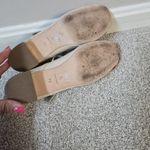 Frances Valentine Ivory Mary Jane Block Heel Shoes Size 7B Flower‎ Embellished Photo 9