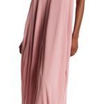 Love Stitch Gauze Maxi Dress M/L Smokey Orchid Pink Summer Pockets NWT Photo 0