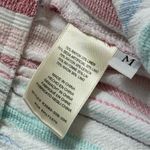 Anthropologie Cloth & Stone by Rita White Blue Pink Wide Leg High Rise Pants M Photo 8