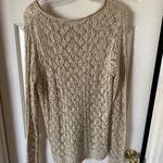 Maurice's Beige creme knit sweater Photo 2