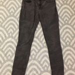 EXPRESS  Gray Camo Stretch Skinny Jeggings, 2 Regular Photo 0