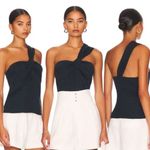 Veronica Beard NEW | BELINDA ONE-SHOULDER JACQUARD TOP - size 14 Photo 5
