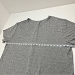 Cozy Earth Women Bamboo Rib Knit Boyfriend Sleep Dress Grey Gray‎ Womens Size XL Gray Photo 6