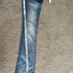 Buckle Miss me Y2K 90s 2000s blue  distress embroidered bootcut jeans 29x33 Long Photo 14