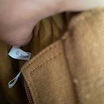 Vintage 2004 Cappelli Straworld basket weave Safari animal Purse Wood Handles Tan Photo 11