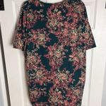 LuLaRoe Irma Tunic Womens Size S Floral Print Multicolored High Low Photo 4