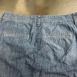 Loft Ann Taylor  Blue Cotton Skirt - Size 8 - EUC Photo 3