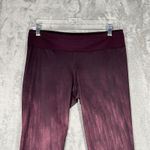 Under Armour Pants Womens Medium Purple Printed Legging All Season Gear Workout Photo 3