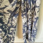 Jaase  Floral jumpsuit wide legs drawstring waist size small Photo 4