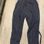 Apiece Apart  Multicolor Striped linen Pants Photo 4