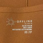 Aerie Burnt Orange Corset Sports Bra Photo 3