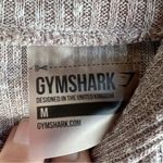Gymshark  Womens Hooded Cropped Ribbed Knit Sweater‎ Size Medium Beige Streetwear Photo 2