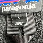 Patagonia Large Black Half-Zip Fleece Pullover - Warm & Cozy 52a Photo 2