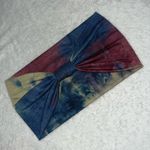Wide Tie Dye Reversible Headband Multicolored Photo 3