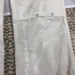 Free People Cream Slouchy Surplus Jeans Photo 7