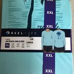 Women long/SL UV Swim Shirt XL Reel Life 1 Pack Jax Beach Aruba Blue Swimwear Size XXL Photo 0