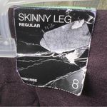 INC International Concepts Size 8 Skinny Leg Regular High Rise Pant Side Zipper Brown Photo 8