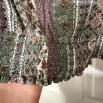 Daytrip  Floral Long Sleeve Tee - Purple and Brown Photo 3