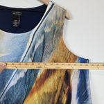 Catherines  Maxi Dress 2XWP Multi Artsy Print Sleeveless Boho Retro Chiffon Long‎ Photo 6