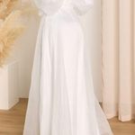 Lulus NWT True Excellence White Bustier Off Photo 6