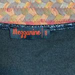 VTG MEZZANINE BLACK FOIL LONG SLEEVE TIGHT FIT MINI BODYCON DRESS Photo 2