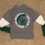 PINK - Victoria's Secret Michigan State Quarter Zip Photo 2