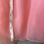 Ulla Johnson Polline Sheer Tiered Organza Midi Dress in bubblegum 6 Photo 11