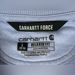 Carhartt  Women's Size L Force Relaxed Fit Lightweight Lavender Sweatshirt Photo 1