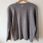 Jantzen Vintage Floral Eyelet Hand Embroidered Sweater Women’s Size XL Cottage Photo 1