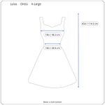 Lulus  Never A Dull Moment Chiffon Dress Women XLarge Pleated Flowy Romantic Midi Photo 10