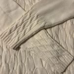 Belford Women’s Cable Knit Mock Neck Winter White Sweater Size Small NWT Photo 4