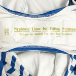 Old Navy NWT Blue White Stripe One Piece Swimsuit Size XL Scoop Neck Thin Strap Photo 9