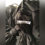 Lucy in the Sky babydoll Sparkles Ruffle Mini Dress back bow tie cut out sz M Photo 8