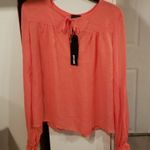 Just Cavalli  LONG SLEEVE  BLOUSE CORAL Photo 1