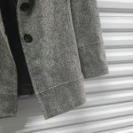 Apt. 9  Wool Coat Womens Size Medium Gray Tweed Grunge Winter Jacket Button Front Photo 3