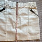 Burberry London Ivory Skirt Size 2 Photo 5