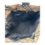 Burberry Black and Cream Tote Bag with Classic Check Photo 3