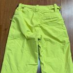 The North Face  Women's Freedom Hyvent Insulated Ski Pants in neon yellow size XS Photo 4